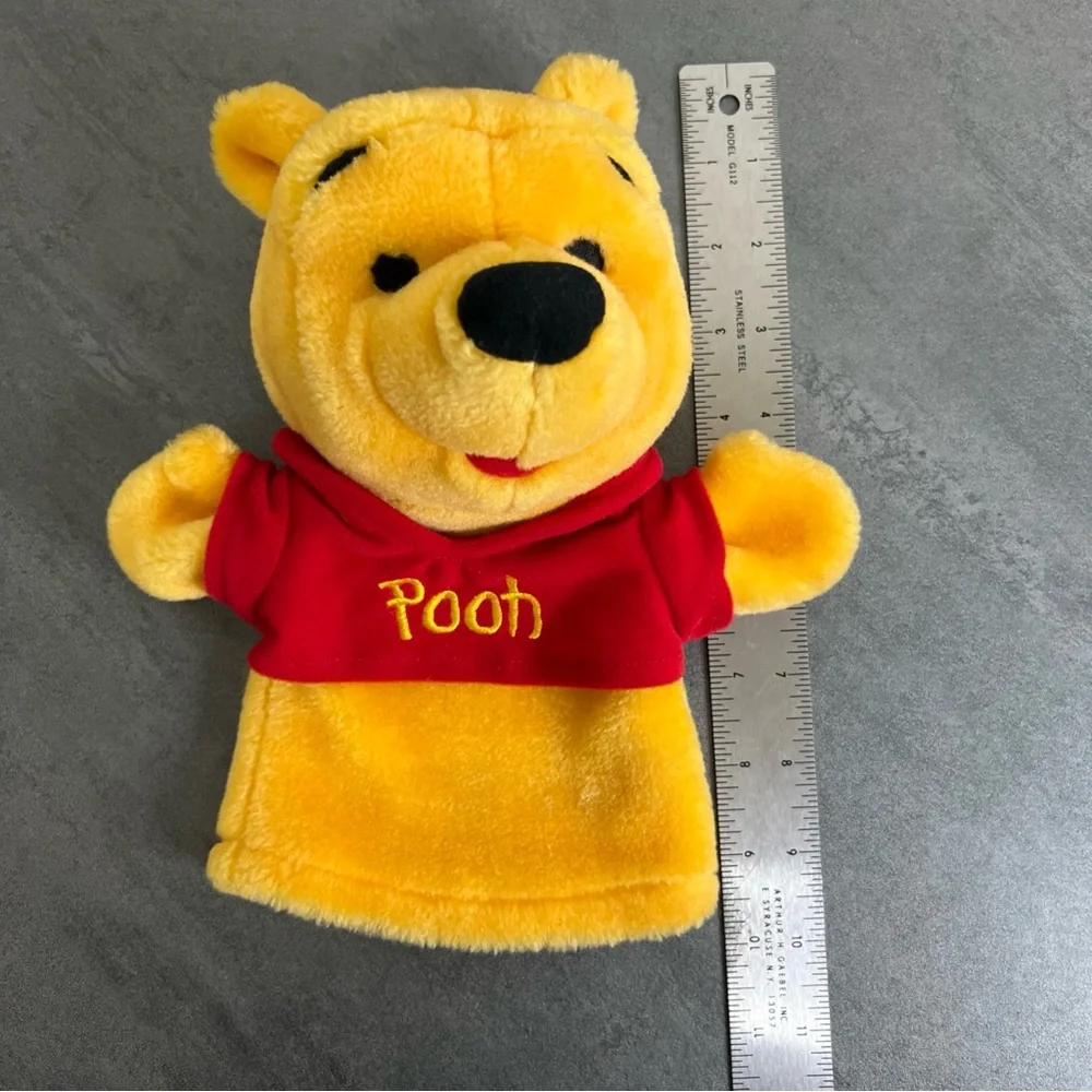VTG Winnie the Pooh 9” Mattel‎ Arcotoys Plush Toy Hand Puppet